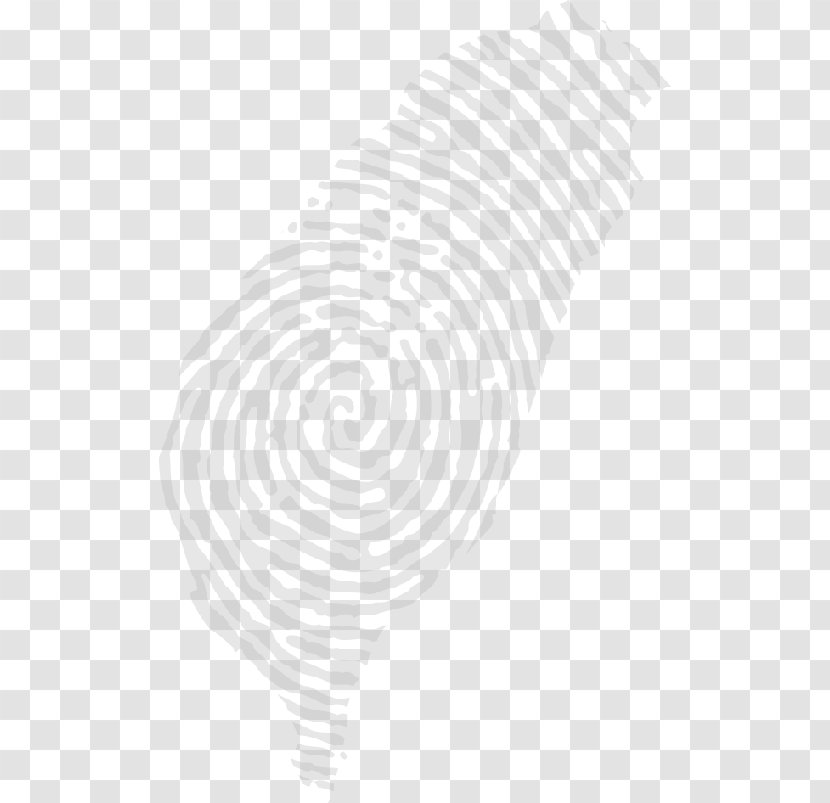 Spiral White Circle Pattern - Black - Wheat Fealds Transparent PNG
