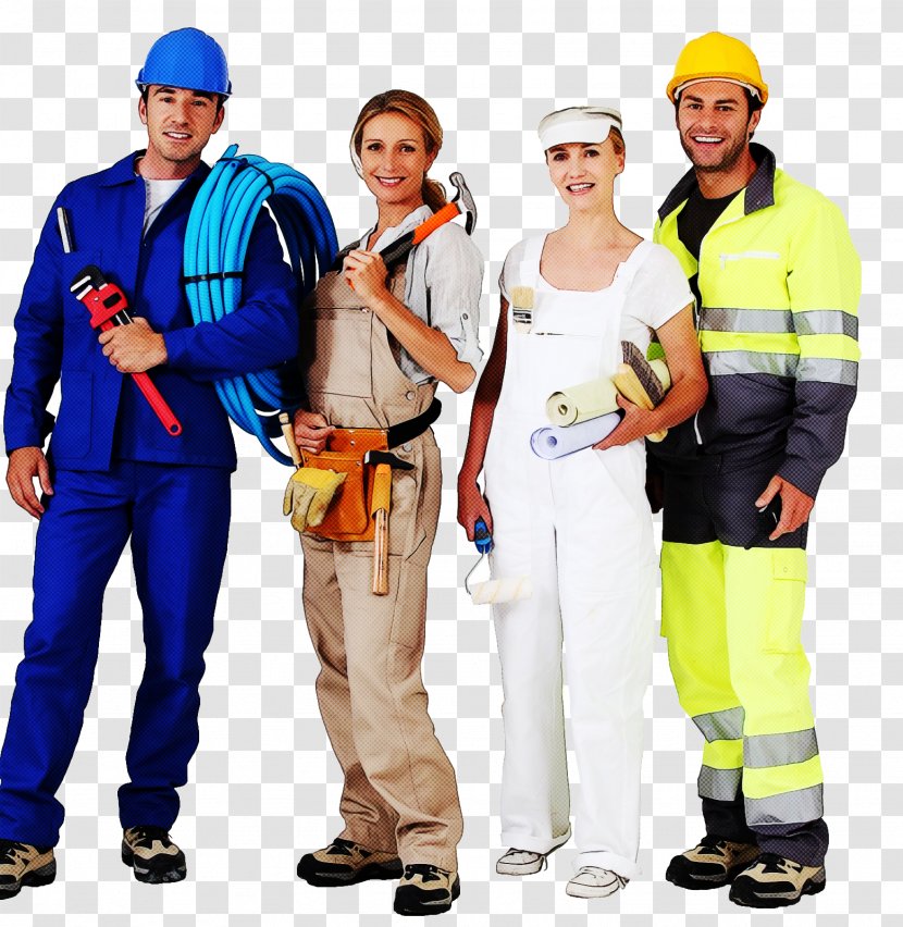Blue-collar Worker Personal Protective Equipment Construction High-visibility Clothing Workwear - Engineer - Job Transparent PNG