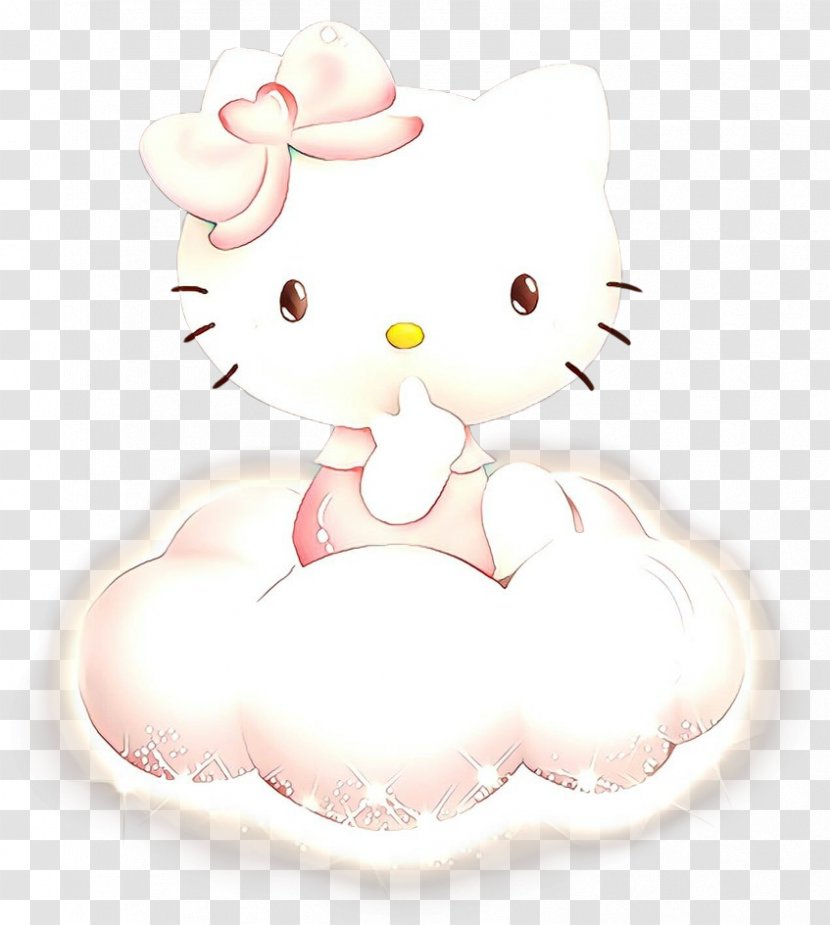 Whiskers Cat Stuffed Animals & Cuddly Toys Pink M - Cartoon Transparent PNG