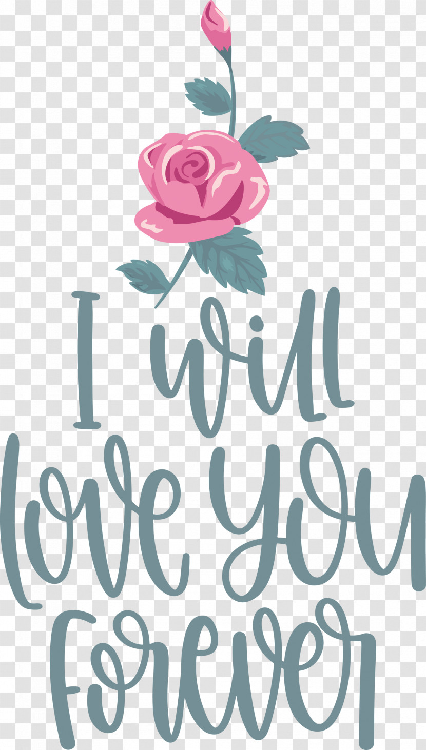 Love You Forever Valentines Day Valentines Day Quote Transparent PNG