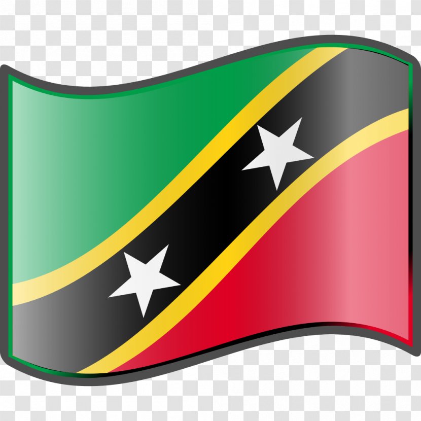 Saint Thomas Lowland Parish Flag Of Kitts And Nevis National Transparent PNG