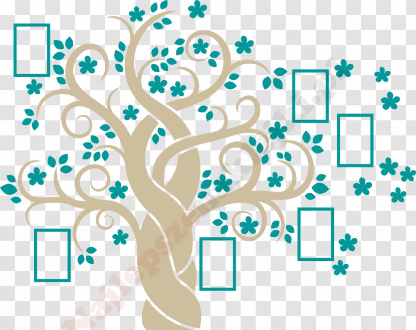 Genealogy Family Tree Sticker Clip Art - Diagram Transparent PNG