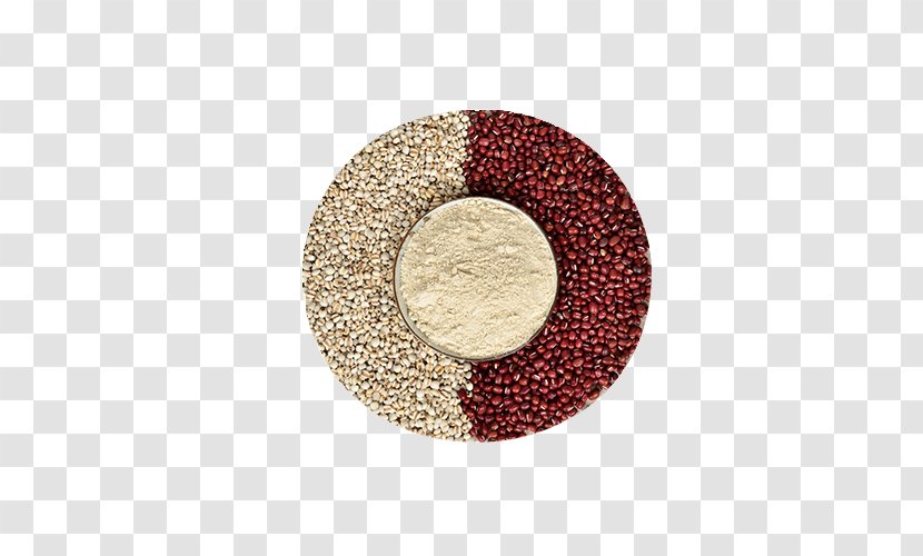 Adlay Adzuki Bean Powder - Flour - Red Beans Barley Transparent PNG