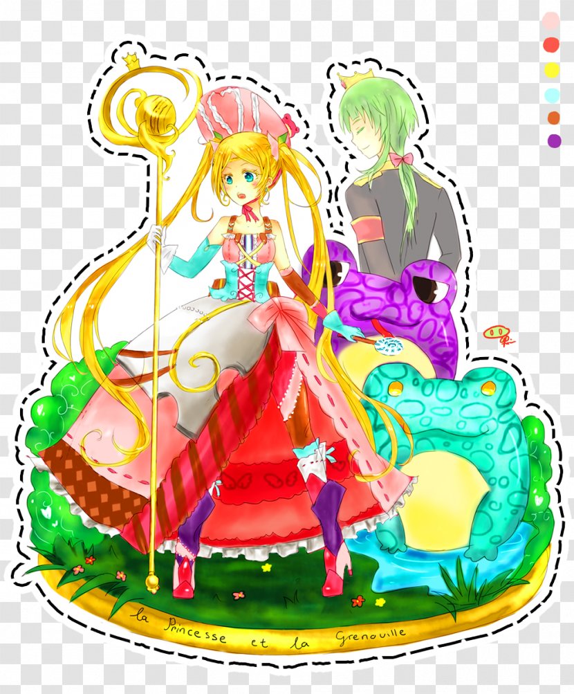 Food Recreation Clip Art - Princess And Frog Transparent PNG