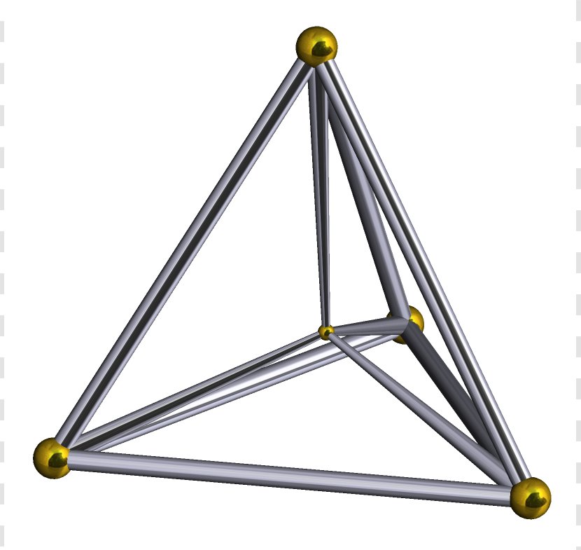 5-cell 24-cell Tetrahedron Four-dimensional Space Schlegel Diagram - Vertex Figure - Dimension Transparent PNG