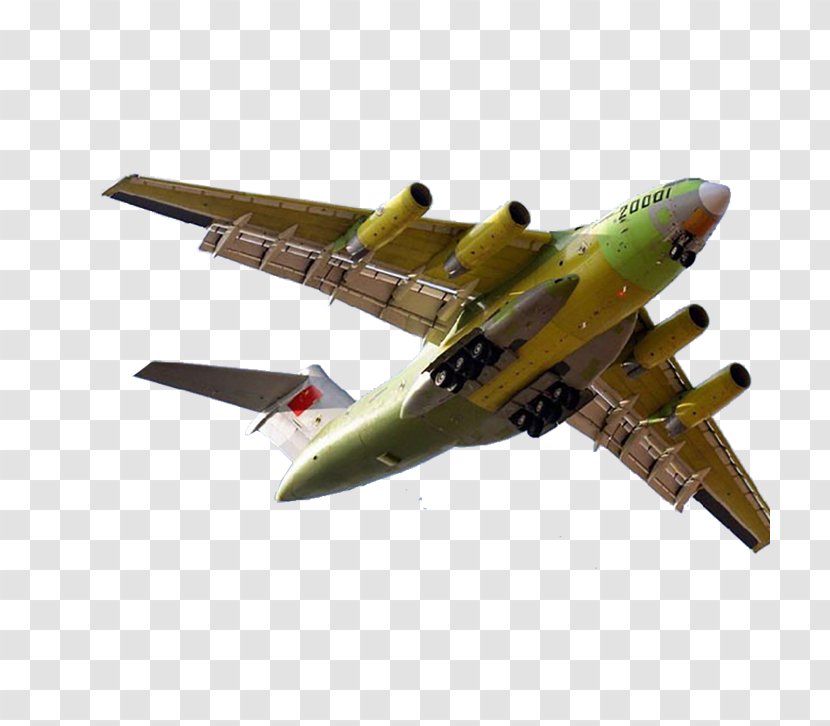 Xi An Xian Y-20 Airplane Boeing C-17 Globemaster III JH-7 - China - Military Fighter Stock Image Transparent PNG