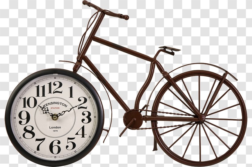 Bicycle Wheels Table Clock Cycling - Sports Equipment Transparent PNG