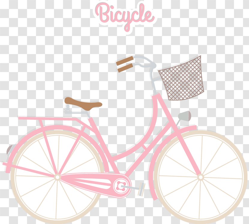 Bicycle Frame Euclidean Vector Wallpaper - Part - Bike Transparent PNG