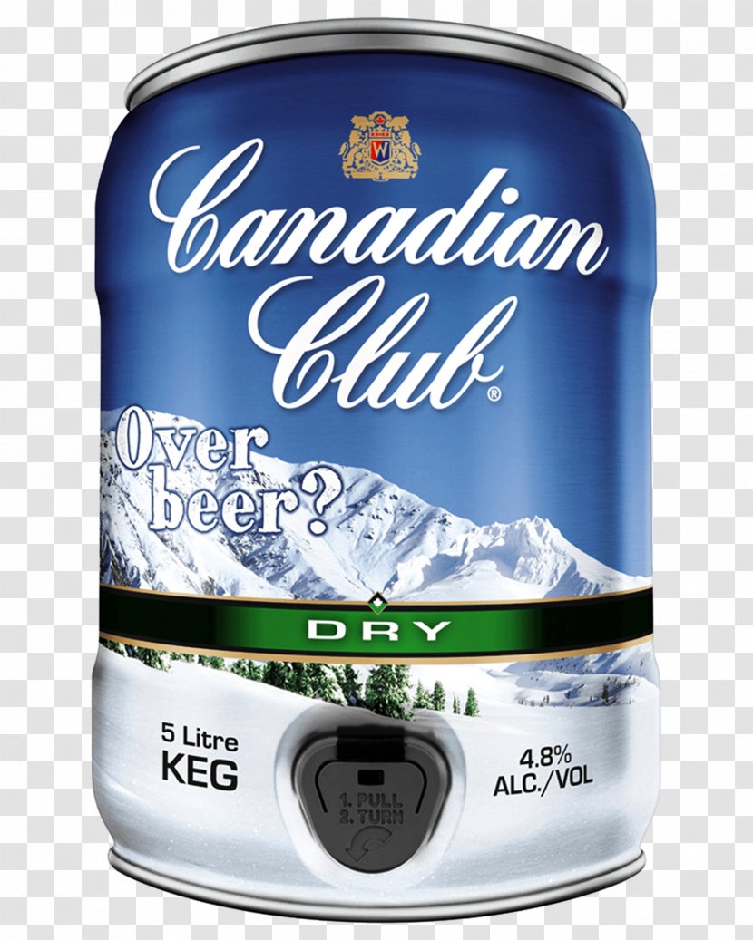 Canadian Whisky Aluminum Can Whiskey Cuisine Club - Water Transparent PNG
