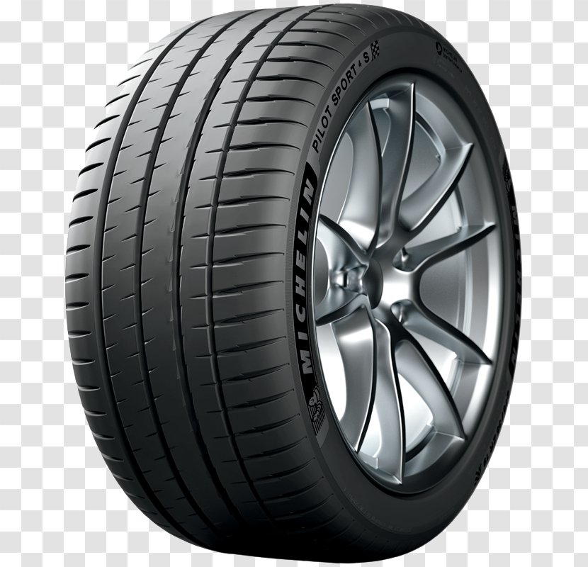 Car Michelin Radial Tire Tread - Runflat - Rotation Light Effect Transparent PNG