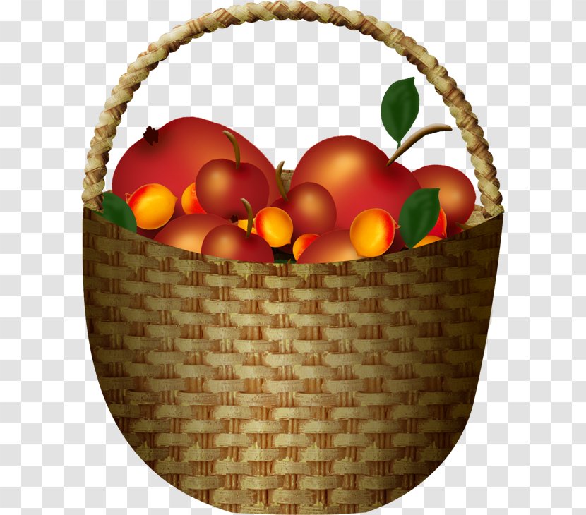 Fruit Basket Hamper Clip Art - Drawing - Bushel Of Merrythoughts Transparent PNG