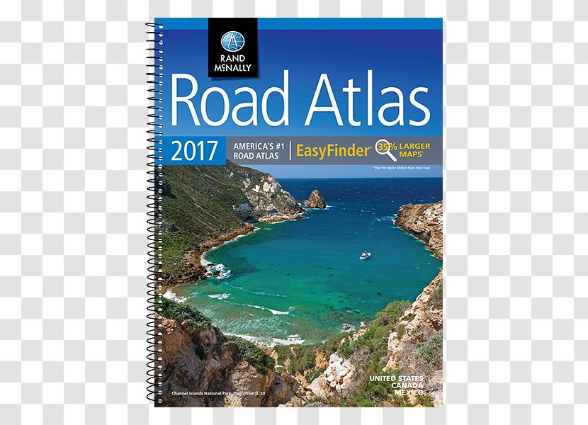 Rand McNally 2009 The Road Atlas Large Scale: United States 2018 Scale Atlas: Lsra New York Times Northern Jersey EasyFinder McMally 2017 Easy Finder US Canada Mex - Travel Transparent PNG
