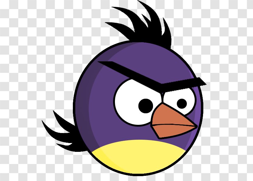 Angry Birds Purple Violet Clip Art - Video Game Transparent PNG