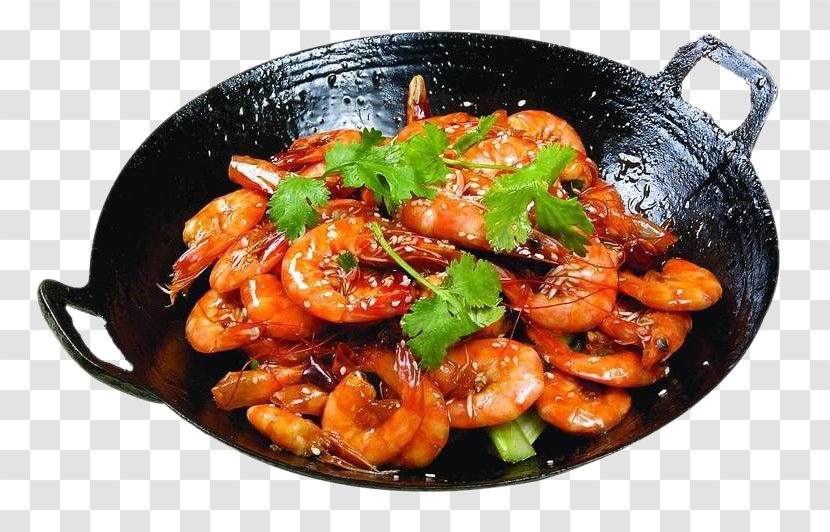 Chinese Cuisine Shrimp Food Pungency - Celery Pot Transparent PNG