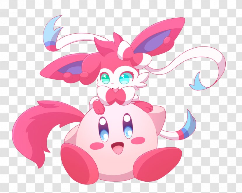 Easter Bunny Clip Art Illustration Product Desktop Wallpaper - Mammal - Pink Fairy Transparent PNG