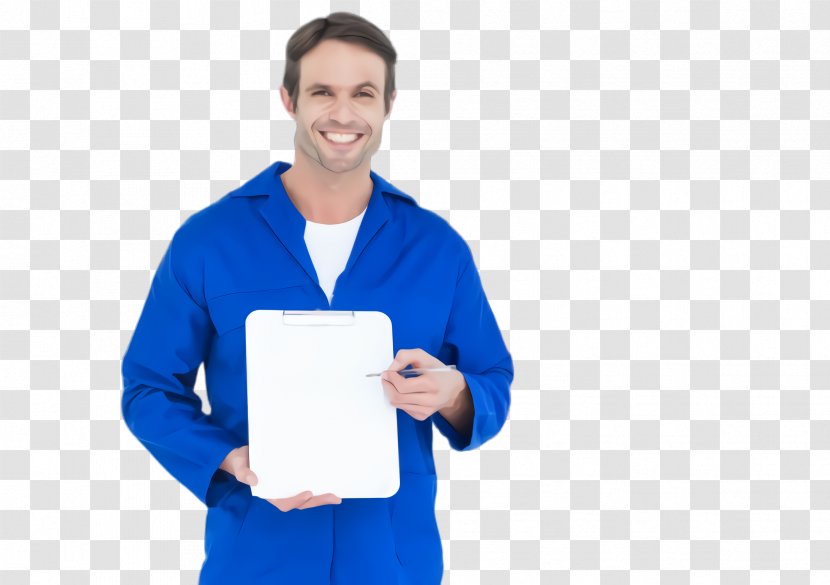 Arm Electric Blue Uniform Gesture Sleeve Transparent PNG
