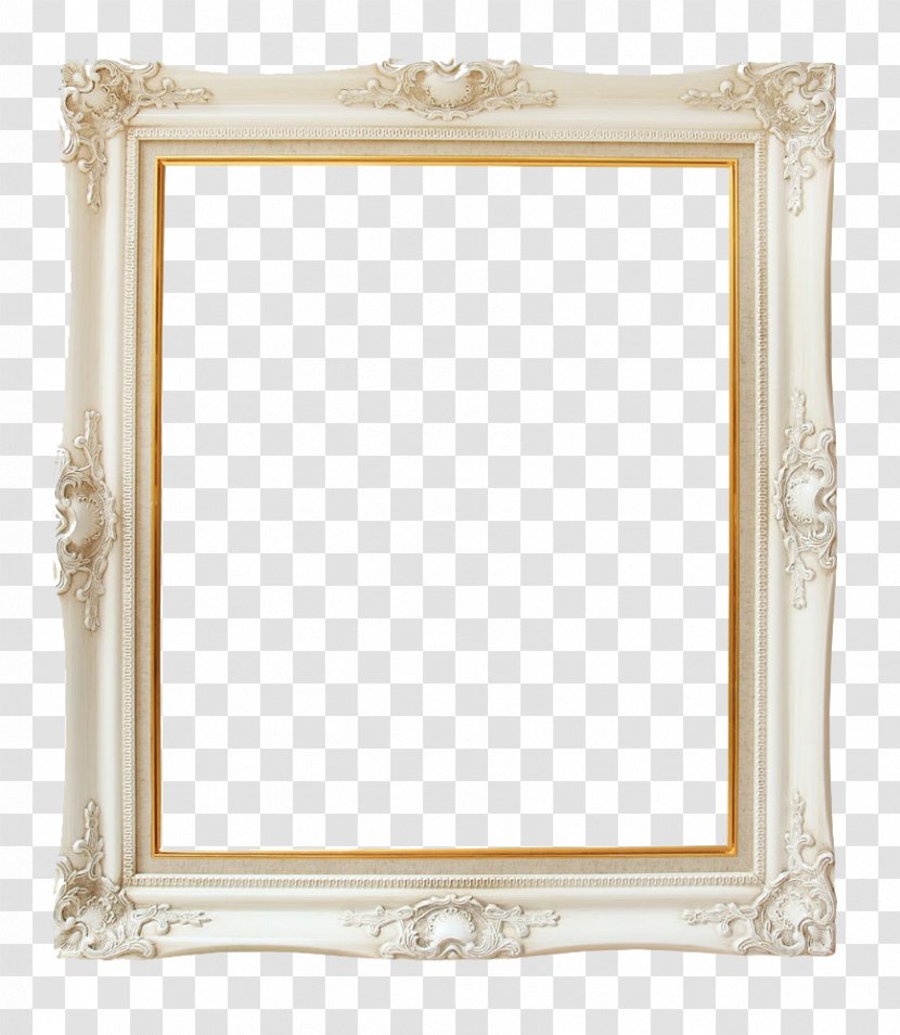 Picture Frame Wallpaper - Stock Photography - Ivory Vintage Transparent PNG