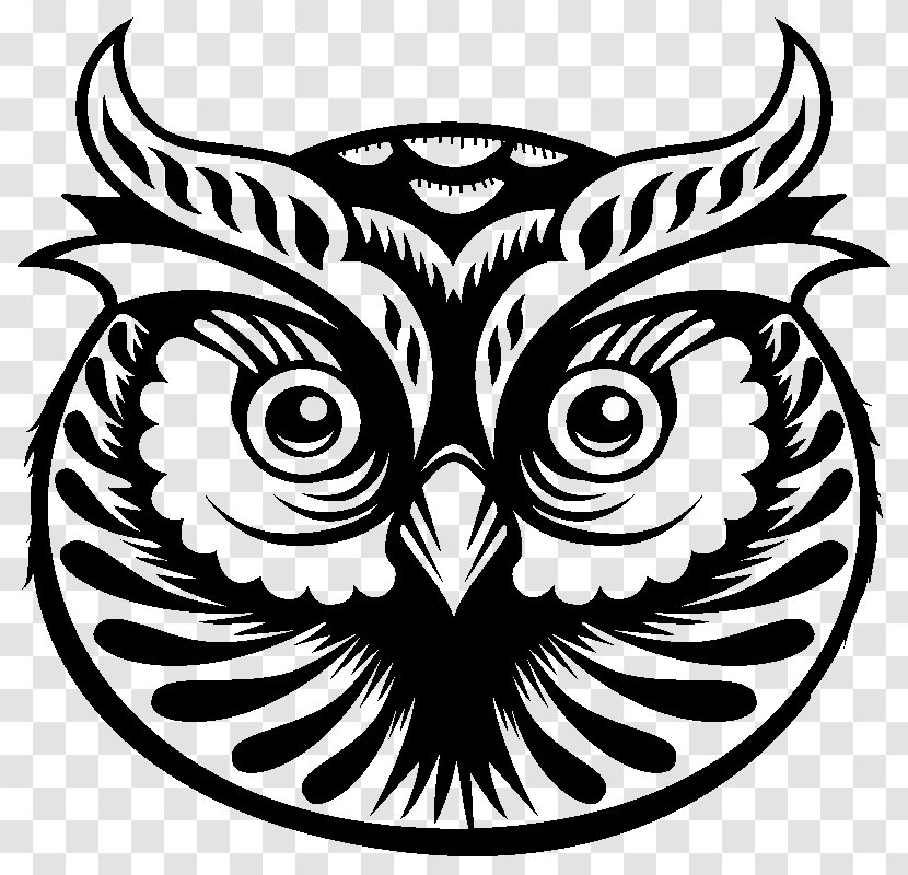 Bird Line Drawing - Papercutting - Emblem Logo Transparent PNG