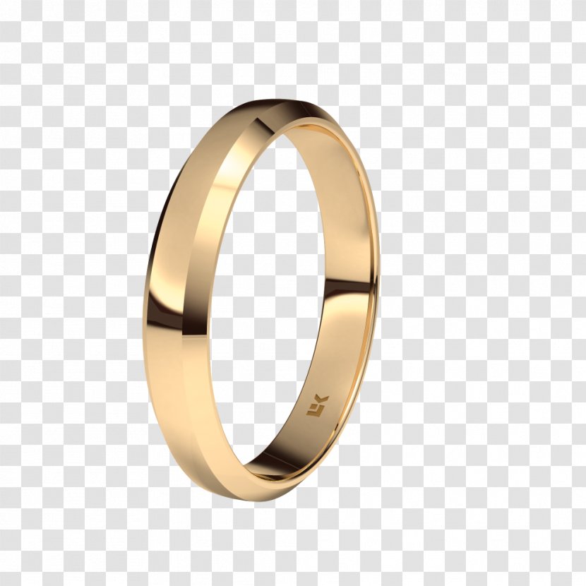 Gold Wedding Ring Białe Złoto Carat - Jewellery Transparent PNG