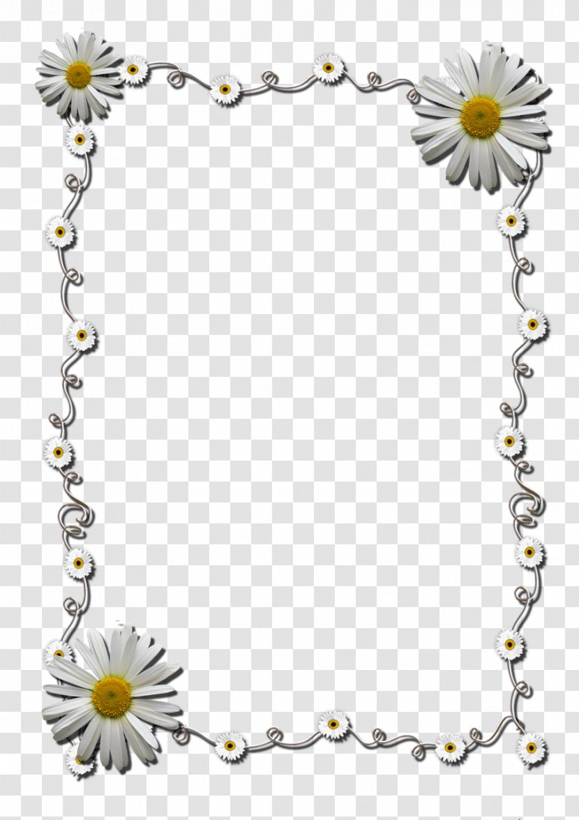 Picture Frames Drawing Border Flowers - Yellow - Frame Flower Transparent PNG