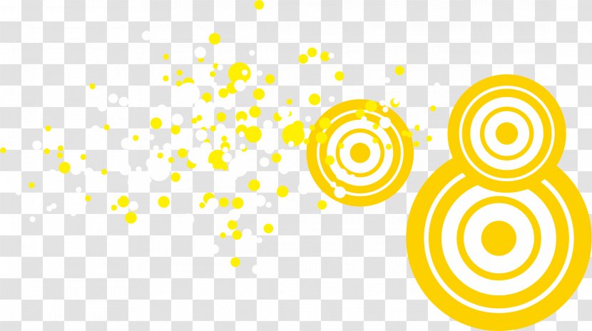 Circle Yellow Ink - Point Transparent PNG