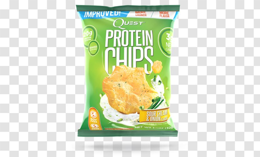 Potato Chip Protein Sour Cream Food Nutrition - Banana Chips Transparent PNG
