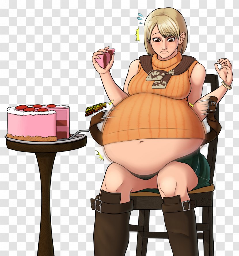 Resident Evil 4 6 7: Biohazard Ashley Graham Body Inflation - Heart - The Last Of Us Transparent PNG