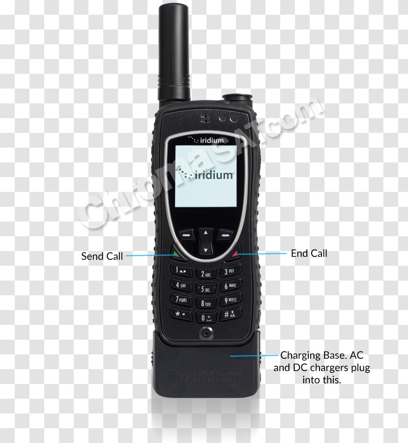 Feature Phone Telephone Handset - Satellite Transparent PNG