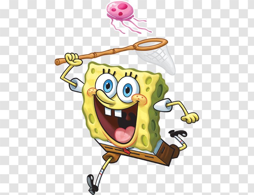 Jellyfish Bob Esponja Nickelodeon Land Patrick Star Sponge - Smile - Spongebob Squarepants Transparent PNG