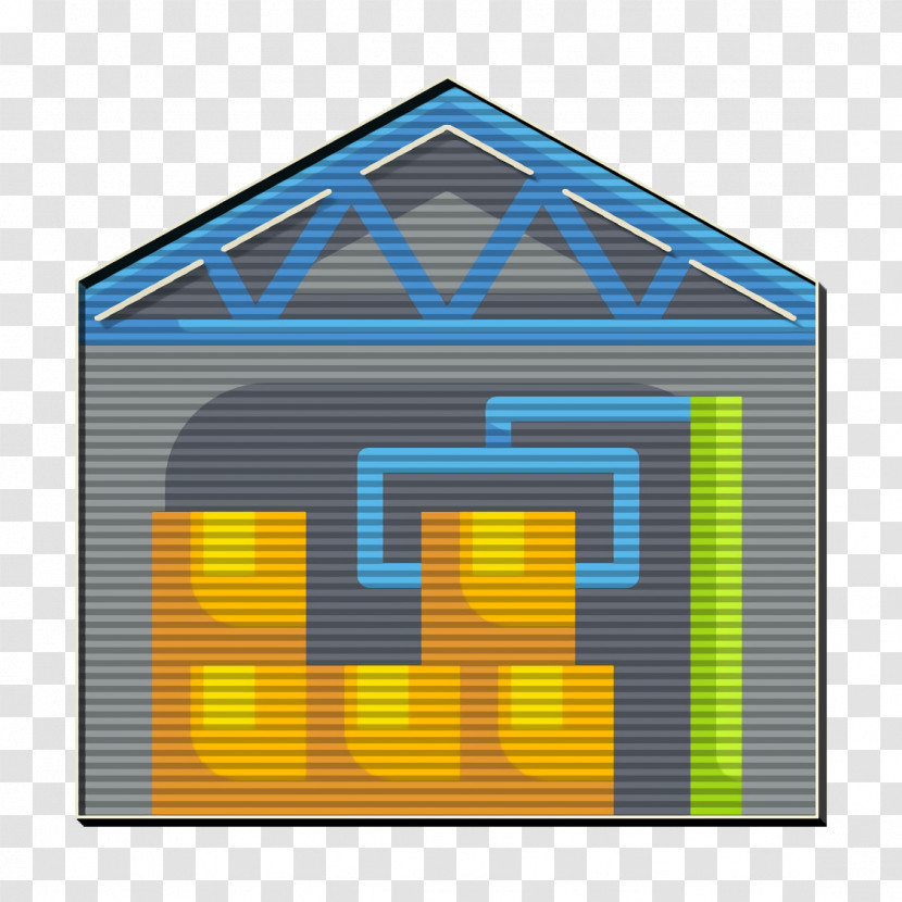 Warehouse Icon Building Icon Shipping And Delivery Icon Transparent PNG