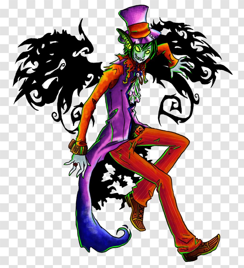Joker Legendary Creature Costume Design Clip Art Transparent PNG