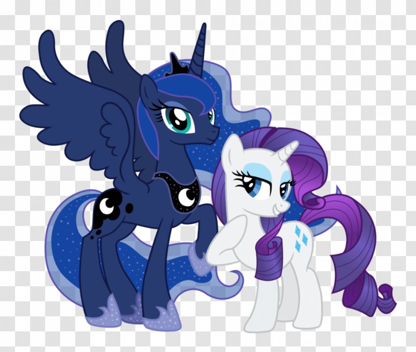 Princess Luna My Little Pony Celestia Rarity - Organism - Dazzling Vector Transparent PNG