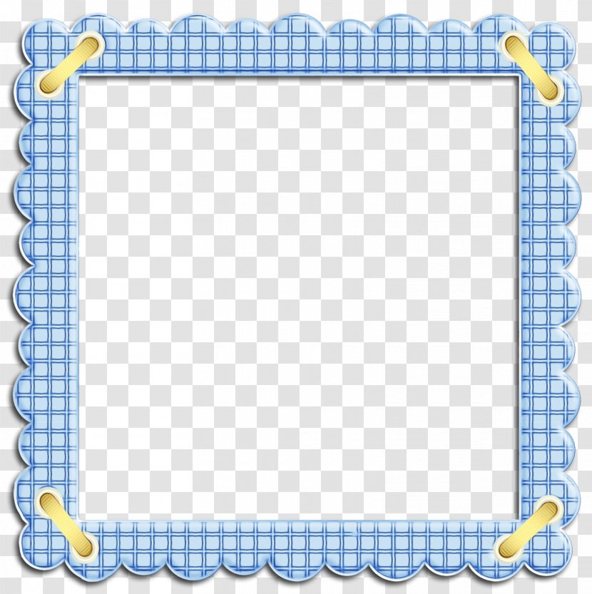 Blue Background Frame - Picture - Rectangle Transparent PNG