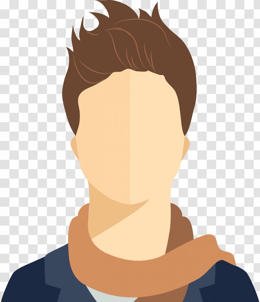 Avatar Icon - Cartoon - Fashion Men Vector Transparent PNG