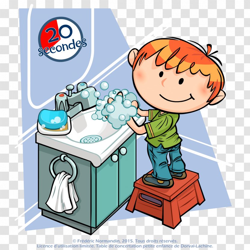 Hygiene Hand Washing Drawing Clip Art - Area - Child Transparent PNG