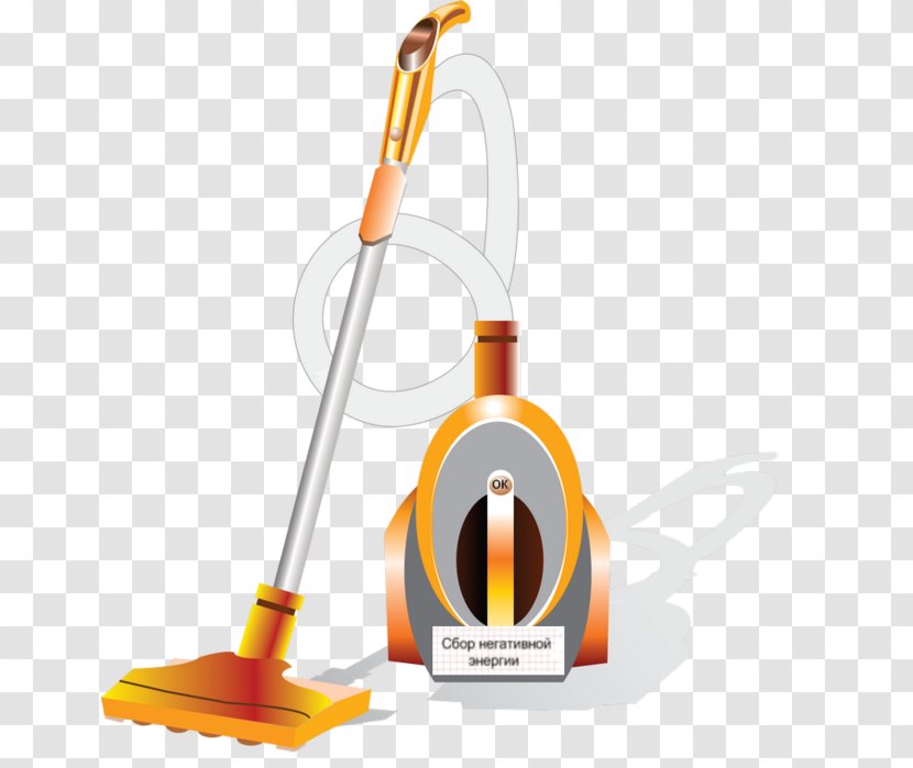 Vacuum Cleaner Cdr Clip Art - Orange - Tool Transparent PNG