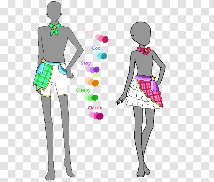 Aikatsu Stars! DeviantArt Costume - Frame - Aoi New Transparent PNG