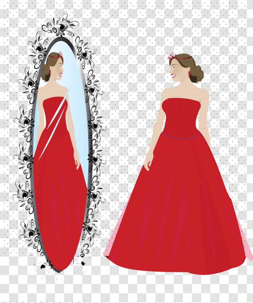 Photography Illustration - Flower - The Bride In Mirror Transparent PNG