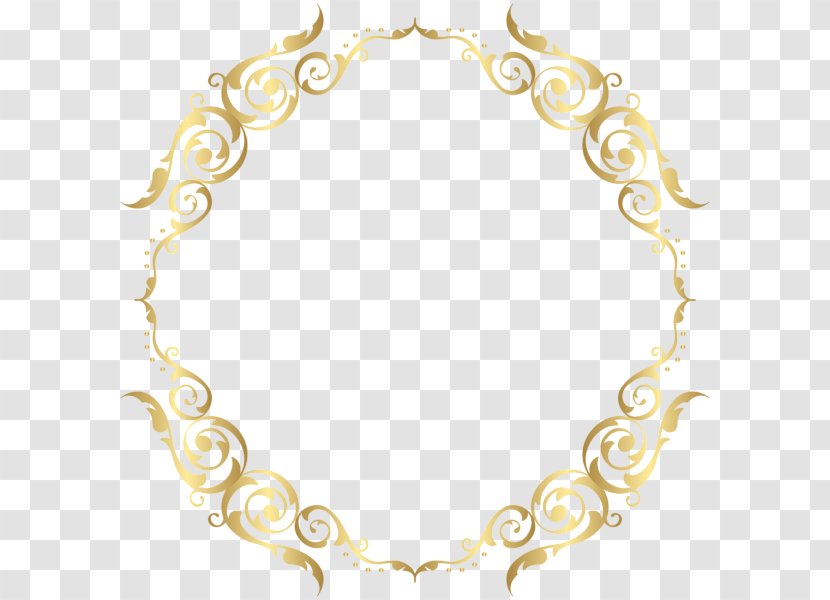 Picture Frames Clip Art - Necklace - Border Element Transparent PNG