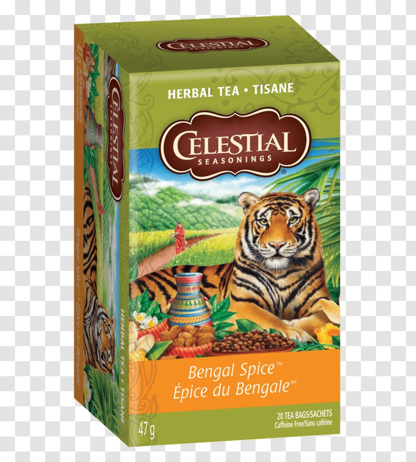 Celestial Seasonings Herbal Tea Caffeine Free Bengal Spice - Shop Brochure Transparent PNG