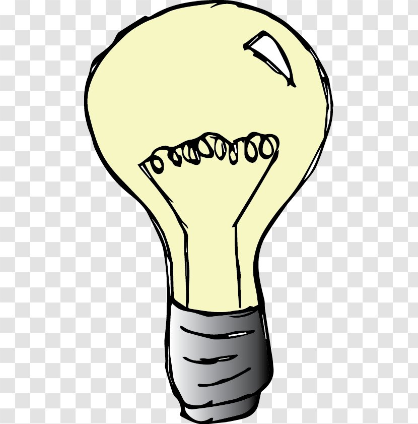 Incandescent Light Bulb Lamp Clip Art Transparent PNG