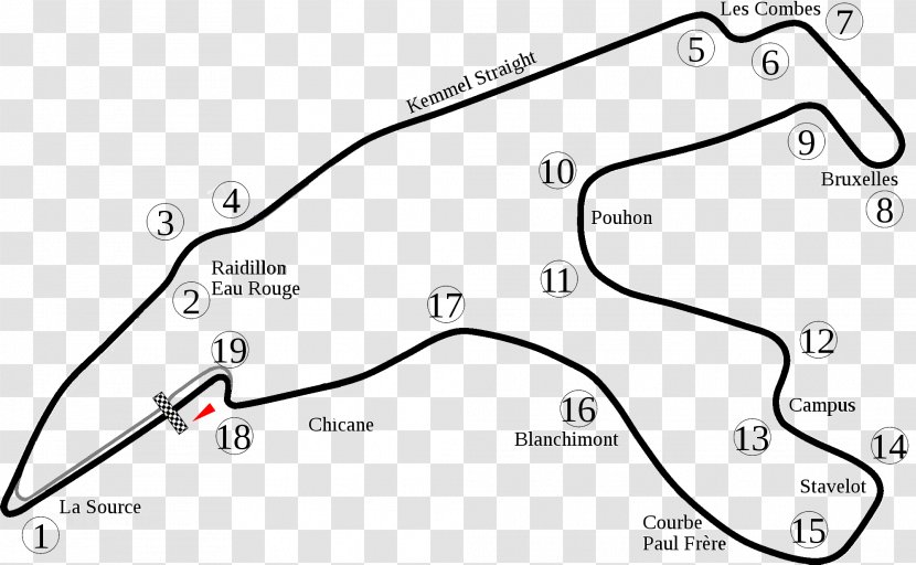 Circuit De Spa-Francorchamps Formula 1 2017 Belgian Grand Prix 2010 Transparent PNG