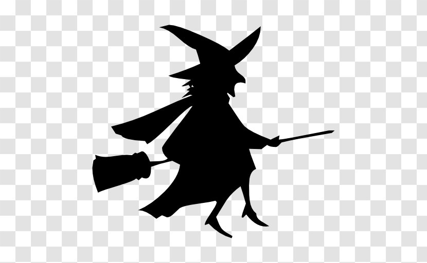 Witchcraft Silhouette Room On The Broom - Photography Transparent PNG