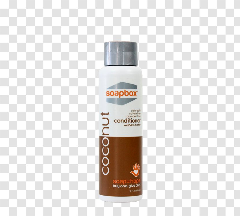 Hair Conditioner Coconut Oil Soapbox - Influenster - Splash Transparent PNG
