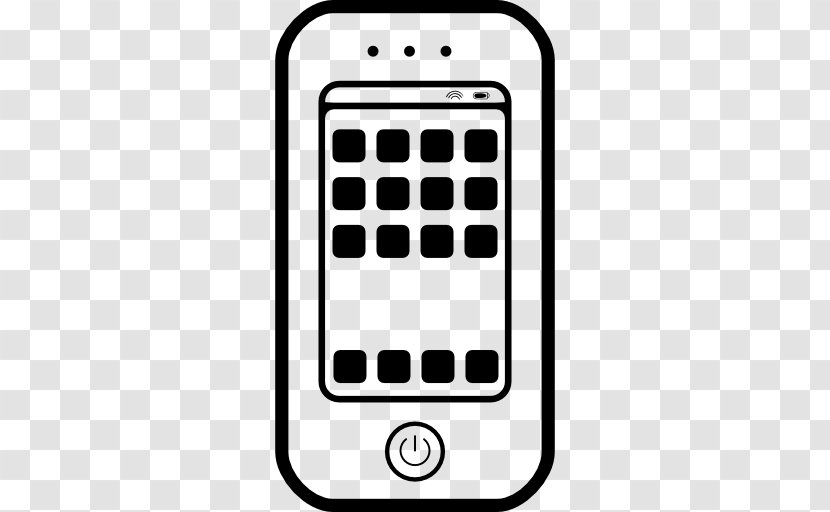 Computer Keyboard Mobile Phones - Black - Android Transparent PNG