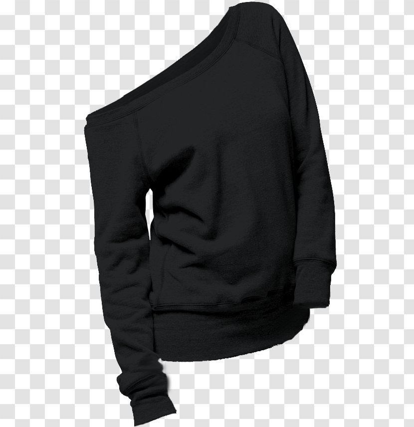 Shoulder Sleeve T-shirt Hoodie Sweater - Tshirt Transparent PNG