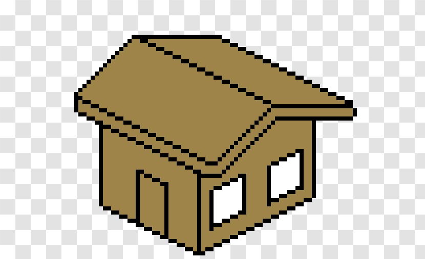 Pixel Art House Drawing Pixelation Transparent PNG