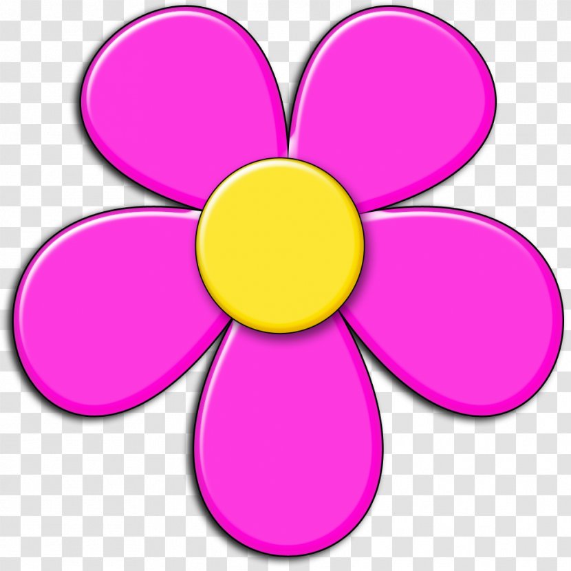 Flower Petal Clip Art - Pink Transparent PNG