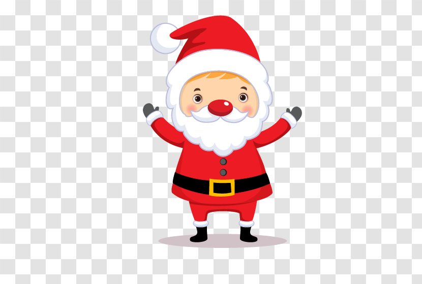 Santa Claus Christmas Costume Illustration - Cartoon Transparent PNG