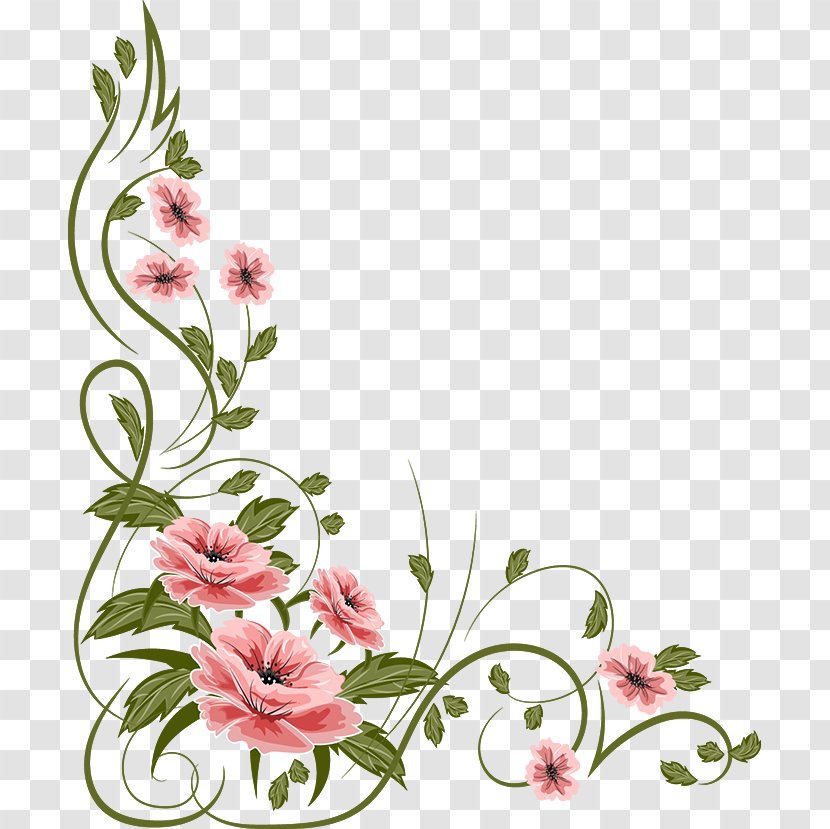 Flower Painting Paper Clip Art - Plant - Paint Transparent PNG